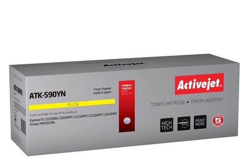 EAN 5901443017271 - Activejet ATK-590YN cartucho de tóner 1 pieza(s) Compatible imagen 1
