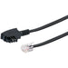 EAN 4004005504347 - Schwaiger 6.0m RJ-12 - TAE-F 6 m Negro imagen 2