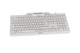 EAN 4025112083501 - CHERRY KC 1000 SC teclado Oficina USB QWERTY Inglés de EE. UU. Gris imagen 2