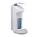 EAN 4052025299309 - Relaxdays 10029930 dispensador de jabón 1 L Plata, Blanco imagen 1