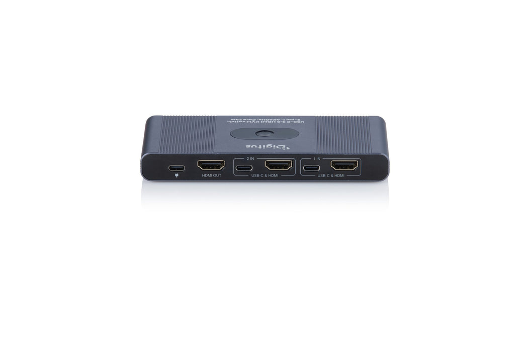 EAN 4016032506560 - Digitus DS-12855 interruptor KVM Gris imagen 2