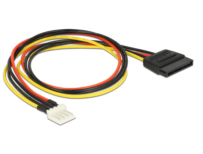 EAN 4043619838783 - DeLOCK 0.4m SATA 15p / 4p 0,4 m imagen 2