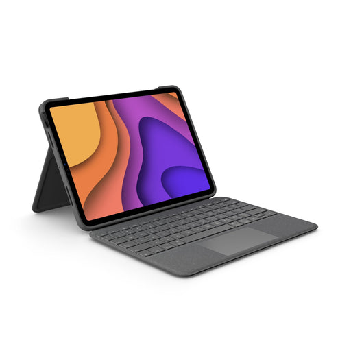 EAN 5099206093454 - Logitech Folio Touch AZERTY Francés Smart Connector Gris imagen 2