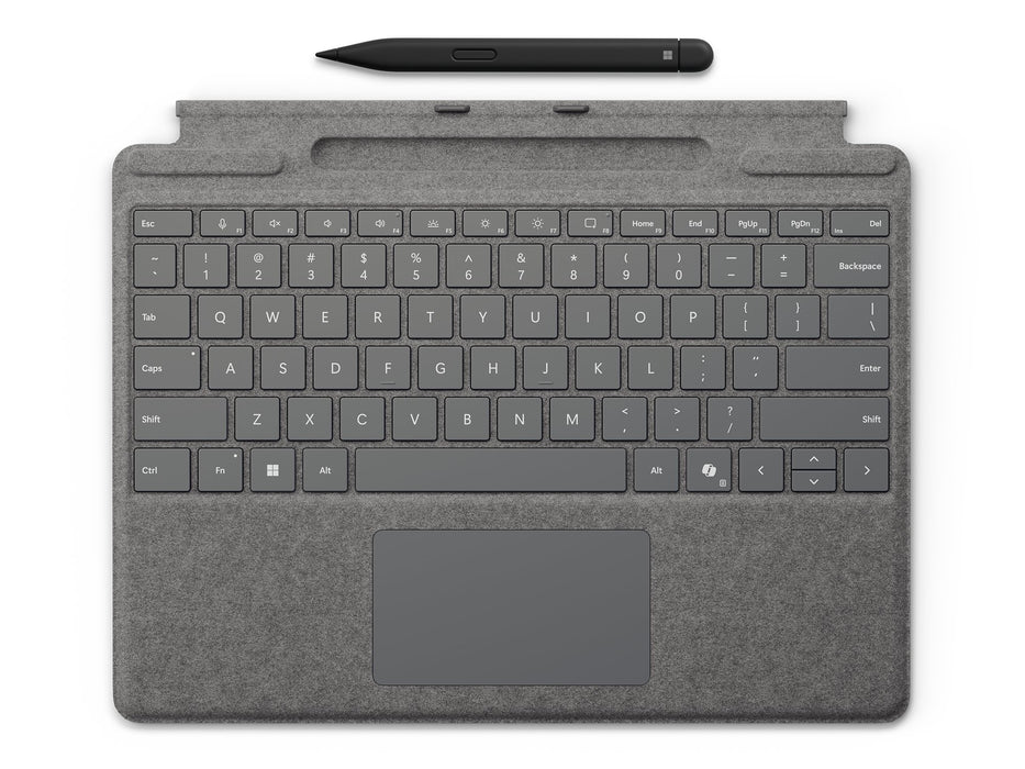 EAN 0196388358250 - Microsoft 8X8-00175 teclado para móvil QWERTY Español Microsoft Cover port Platino imagen 1