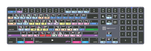 EAN 5707795022242 - Logickeyboard LKB-MCOMP-TM teclado Oficina Bluetooth QWERTY Alemán Gris, Titanio imagen 1