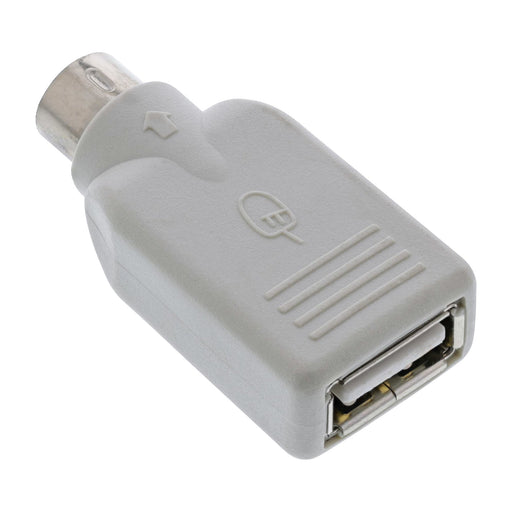 EAN 4043718021826 - InLine 33103 cambiador de género para cable PS/2 male USB A Beige imagen 2