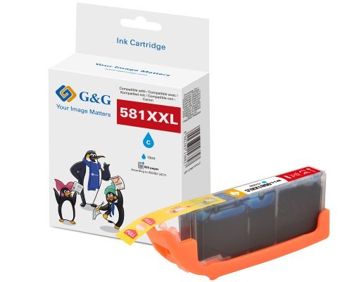 EAN 6942383156827 - G&G 15842 cartucho de tinta 1 pieza(s) Compatible Extra (Súper) alto rendimiento Cian imagen 1