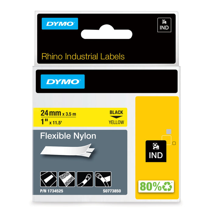 EAN 0071701202420 - DYMO 24mm Flexible Nylon Tape cinta para impresora de etiquetas D1 imagen 1