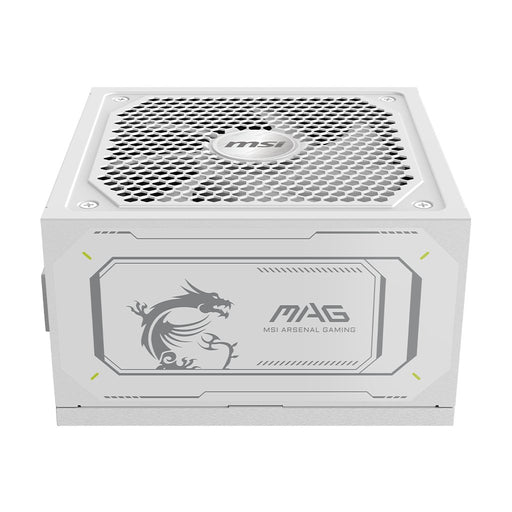 EAN 4711377357104 - MSI MAG A1000GL PCIE5 WHITE unidad de fuente de alimentación 1000 W 24-pin ATX ATX Blanco imagen 2