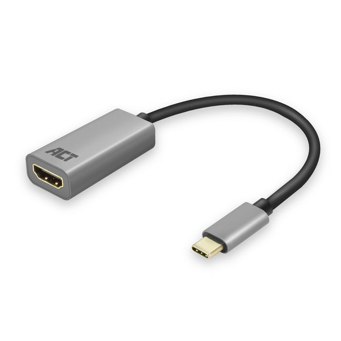 EAN 8716065395495 - ACT AC7010 Adaptador gráfico USB 4096 x 2160 Pixeles Gris imagen 1