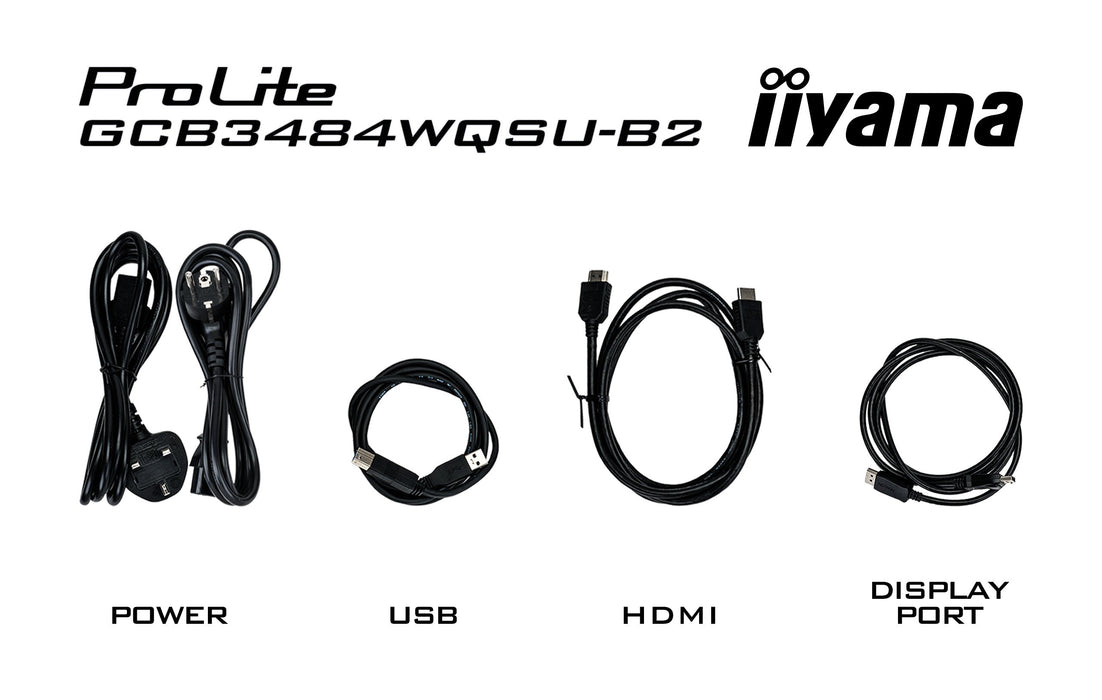 EAN 4948570127900 - iiyama G-MASTER GCB3484WQSU-B2 34IN PRO-GAMING 0.4MS VA LCD 3440X144 pantalla para PC 86,4 cm (34") 3440  imagen 11