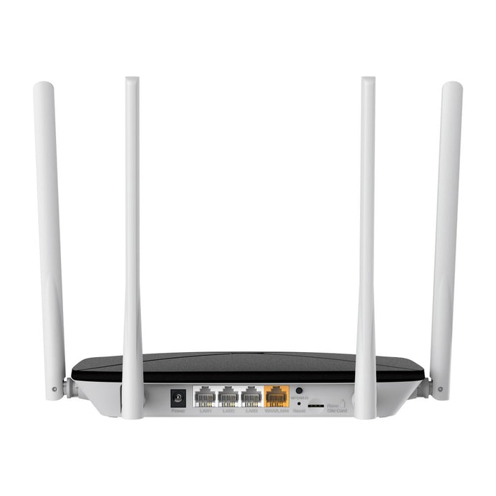 EAN 6957939004170 - Mercusys MB135-4G router inalámbrico Ethernet rápido Doble banda (2,4 GHz / 5 GHz) Negro imagen 3