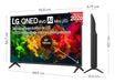 EAN 8806096717462 - LG QNED evo AI MiniLED 43QNED81B6C.AEU Televisor 109,2 cm (43") 4K Ultra HD Smart TV Wifi Negro imagen 2
