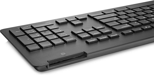 EAN 0190780958544 - HP Business Slim Smartcard Keyboard teclado Oficina USB QWERTY Inglés Negro imagen 2