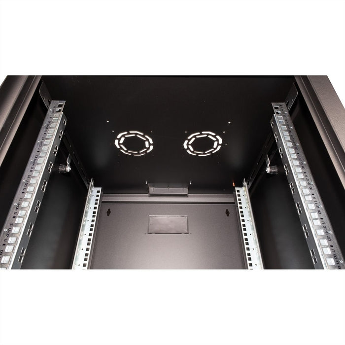 EAN 7630049601802 - ROLINE 26.21.0177 armario rack 16U Bastidor de pared Negro imagen 2