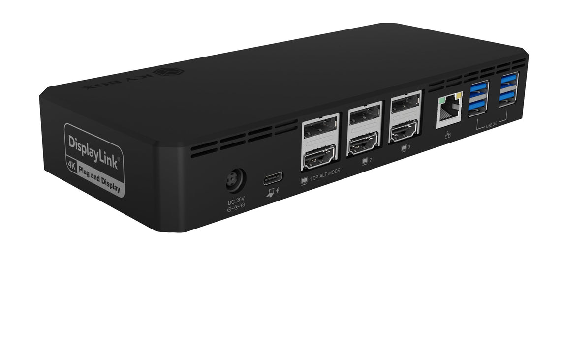 EAN 4250078171386 - ICY BOX IB-DK2254AC Alámbrico USB 3.2 Gen 2 (3.1 Gen 2) Type-C Negro imagen 4