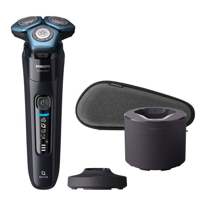 EAN 8710103940098 - Philips SHAVER Series 7000 S7783/55 afeitadora Máquina de afeitar de rotación Recortadora Negro imagen 2