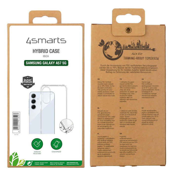 EAN 4252011913497 - 4smarts 541755 funda para teléfono móvil 17 cm (6.7") Transparente imagen 2