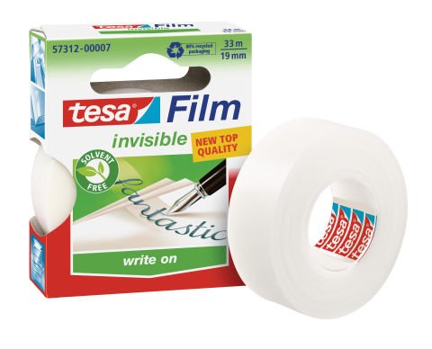 EAN 4042448039910 - TESA 57312 cinta adhesiva 33 m Transparente imagen 1