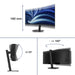 EAN 8721038007800 - Philips 34B2N3500C/00 pantalla para PC 86,4 cm (34") 3440 x 1440 Pixeles Wide Quad HD LCD Negro imagen 3