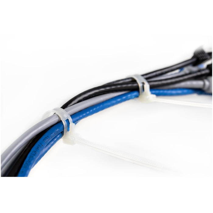 EAN 65030890519 - StarTech.com CBMZTRB6 presilla Brida reutilizable Nylon, Plástico Blanco 100 pieza(s) imagen 3