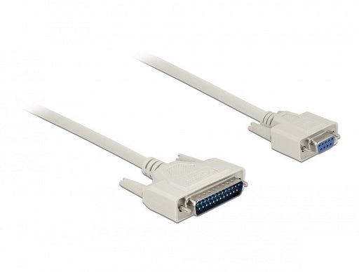 EAN 4043619845446 - DeLOCK 84544 cable de serie Beige D-Sub 25 pin D-Sub 9 pin imagen 1