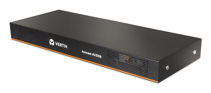 EAN 636430080222 - Vertiv Avocent AV 3108 interruptor KVM Montaje en rack Negro imagen 2