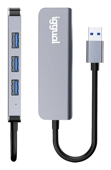 EAN 8435364319246 - iggual IGG319246 hub de interfaz USB 3.2 Gen 1 (3.1 Gen 1) Type-C 5000 Mbit/s Plata imagen 12