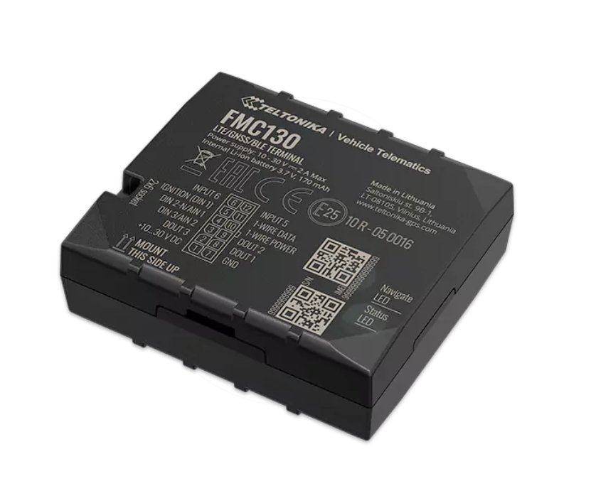 EAN 4779027312514 - Teltonika FMC130 localizador o rastreador GPS Coche Negro imagen 1
