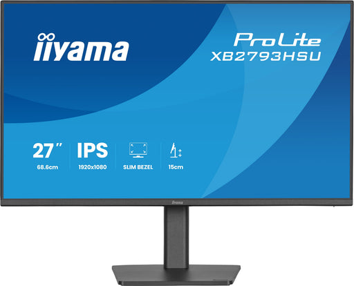 EAN 4948570126705 - iiyama ProLite XB2793HSU-B1 pantalla para PC 68,6 cm (27") 1920 x 1080 Pixeles Full HD LED Negro imagen 2