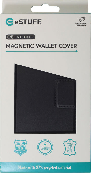 EAN 5715063458006 - eSTUFF ES67160105 funda para teléfono móvil 17,5 cm (6.9") Funda cartera Negro imagen 11