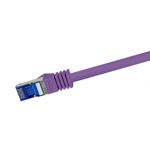 EAN 4052792056587 - LogiLink C6A029S cable de red Púrpura 0,5 m Cat6a S/FTP (S-STP) imagen 2