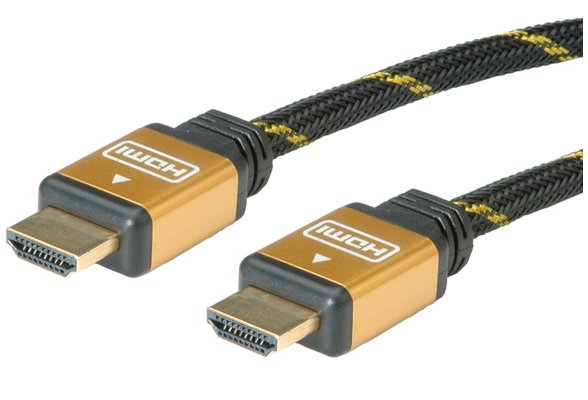 EAN 7611990125647 - ROLINE 11.04.5510 cable HDMI 20 m HDMI tipo A (Estándar) Negro, Oro imagen 1