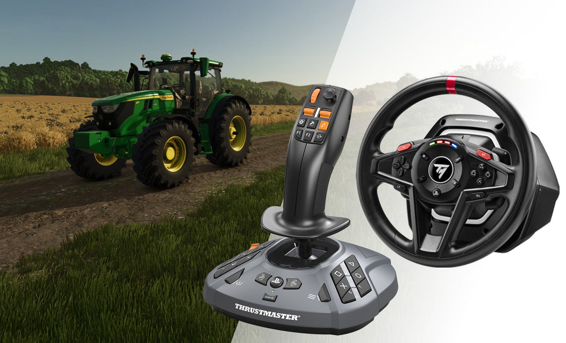 EAN 3362934113360 - Thrustmaster T128 SimTask Farming Pack Negro Volante + pedales + palanca de cambios PC, PlayStation 4, Pl imagen 5