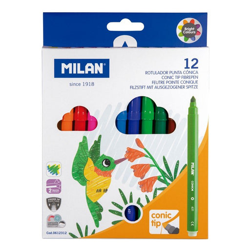EAN 8411574008347 - Milan 0612312 rotulador Multicolor 12 pieza(s) imagen 1