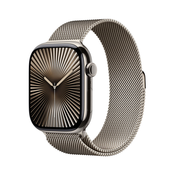 EAN 0195949566318 - Apple Watch Series 10 OLED 46 mm Digital 416 x 496 Pixeles Pantalla táctil 4G Titanio Wifi GPS (satélite) imagen 1