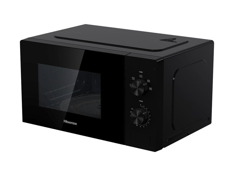 EAN 3838782611438 - Hisense H20MOBP1 microondas Negro Solo microondas Encimera 20 L 700 W imagen 2