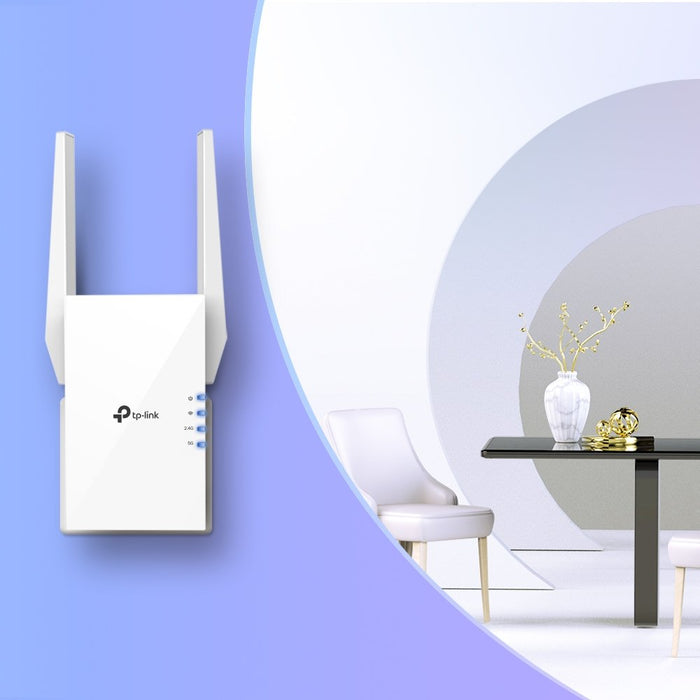 EAN 0840030700422 - TP-Link RE505X ampliador de red Transmisor y receptor de red Blanco 10, 100, 1000 Mbit/s imagen 5