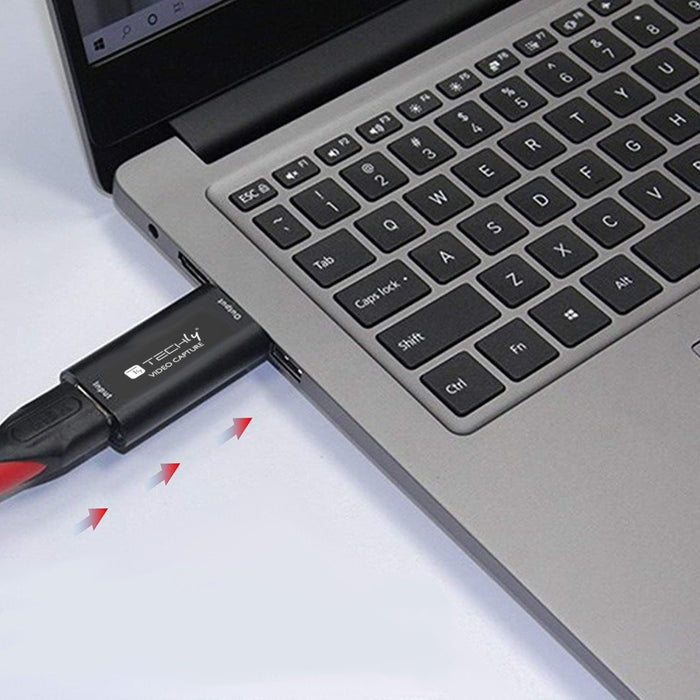 EAN 8059018361919 - Techly I-USB-VIDEO-1080TY convertidor de señal de vídeo 1920 x 1080 Pixeles imagen 8
