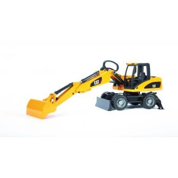 EAN 4001702024451 - BRUDER CAT Wheel excavator imagen 4