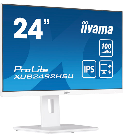 EAN 4948570123346 - iiyama XUB2492HSU-W6 pantalla para PC 60,5 cm (23.8") 1920 x 1080 Pixeles Full HD LED Blanco imagen 1