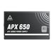 EAN 4710562741070 - Montech APX650 unidad de fuente de alimentación 650 W 20+4 pin ATX ATX Negro imagen 3