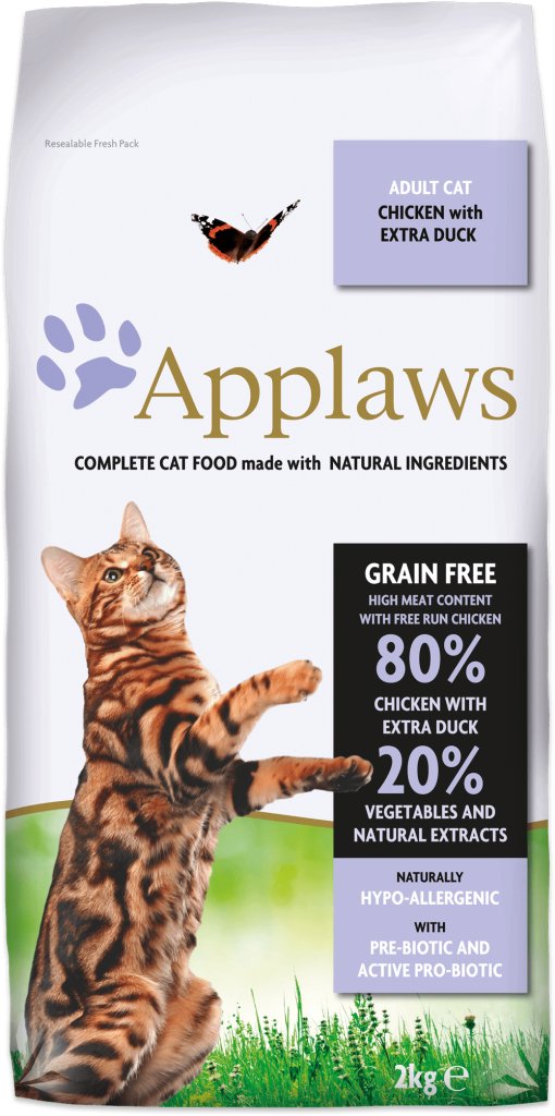 EAN 5060333435646 - Applaws 5060333435646 alimento seco para gatos 2 kg Adulto Pollo, Pato imagen 1