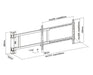 EAN 4015867228272 - Equip 650336 soporte para monitor 190,5 cm (75") Pared Negro imagen 10