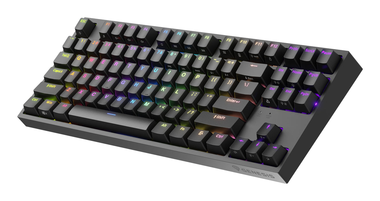 EAN 5901969443196 - GENESIS Thor 404 TKL teclado Juego USB QWERTY Internacional de EE.UU. Negro imagen 12