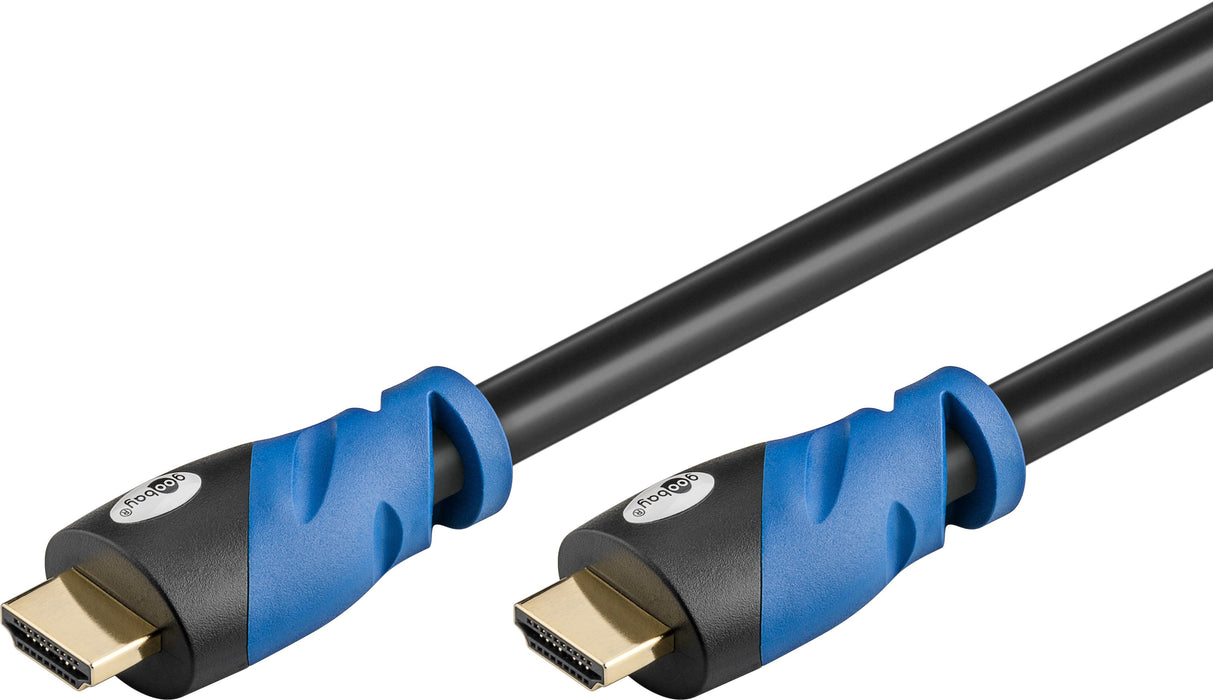EAN 4040849723179 - Goobay 72317 cable HDMI 1,5 m HDMI tipo A (Estándar) Negro, Azul imagen 1
