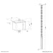 EAN 8721246340140 - Neomounts ADS06-133BL organizador de cables Escritorio Guía para cables Negro 1 pieza(s) imagen 13