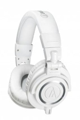 EAN 4961310125455 - Audio-Technica ATH-M50XWH auricular y casco Auriculares Alámbrico Diadema Música Blanco imagen 1