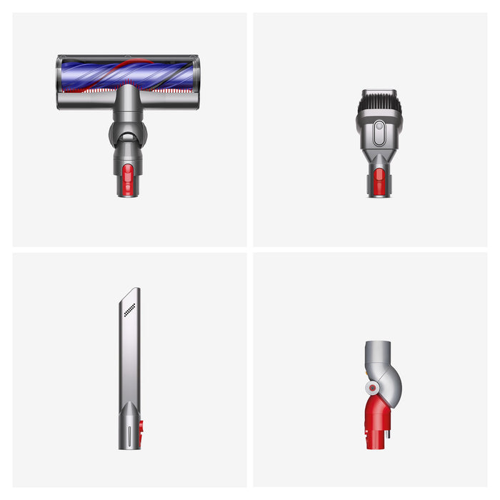 EAN 5025155070932 - Dyson V8 Origin Aspiradora escoba 2 en 1 Batería Secar Sin bolsa 425 W Púrpura, Plata imagen 4