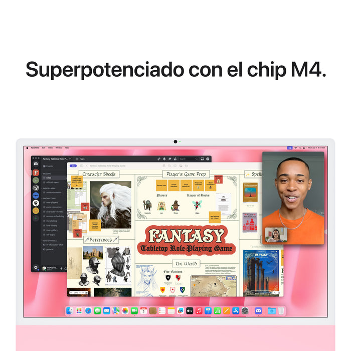 EAN 195949598302 - Apple iMac Apple M M4 59,7 cm (23.5") 4480 x 2520 Pixeles PC todo en uno 16 GB 256 GB SSD macOS Sequoia Wi imagen 6